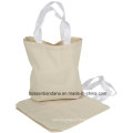 OEM Produce Customized Logo Printed Duty Natural Canvas Tote Beach Shopper Bag